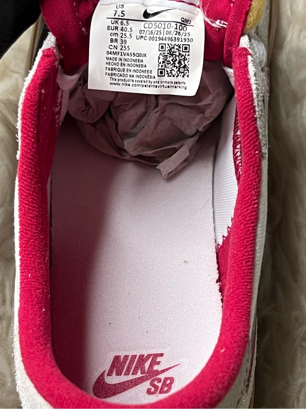 Nike SB Heritage Vulc Shoes - Picture 7 of 8